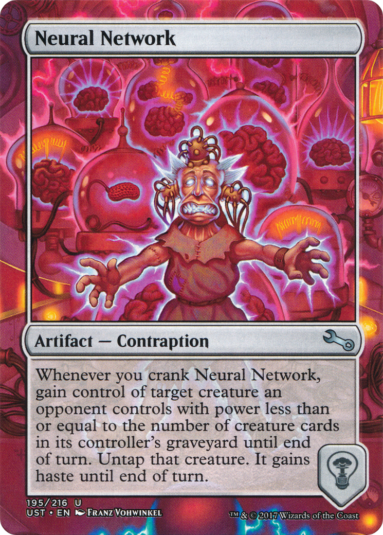 Neural Network (UST-195) (Borderless) [Unstable] Foil
