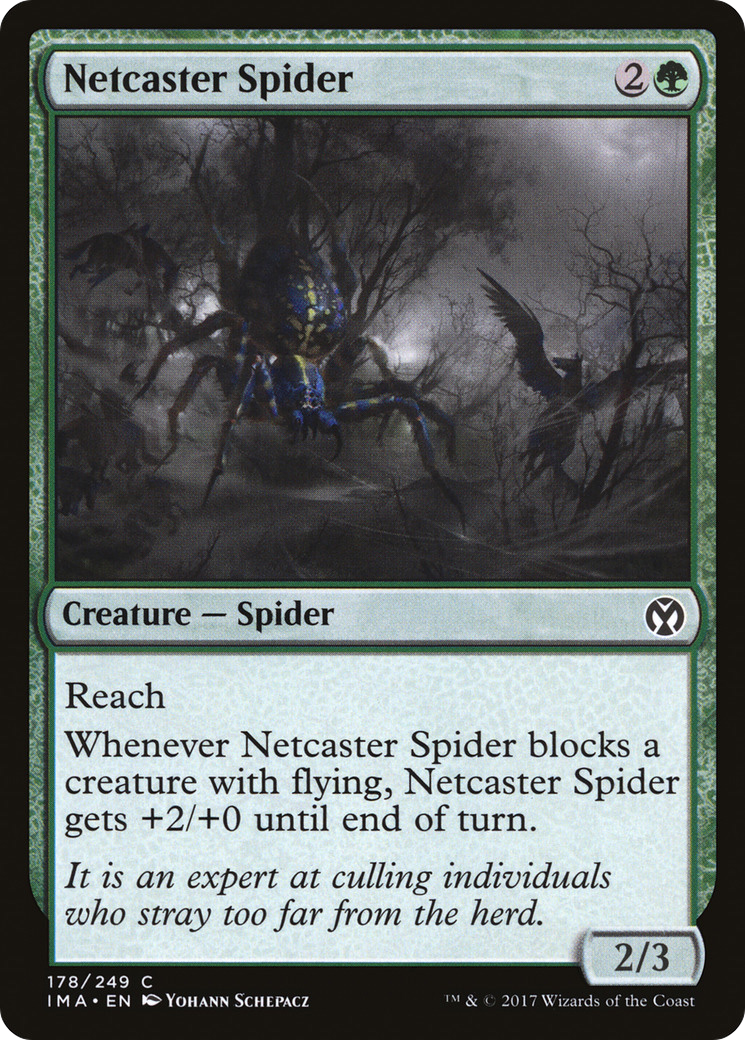 Netcaster Spider (IMA-178) [Iconic Masters] Foil
