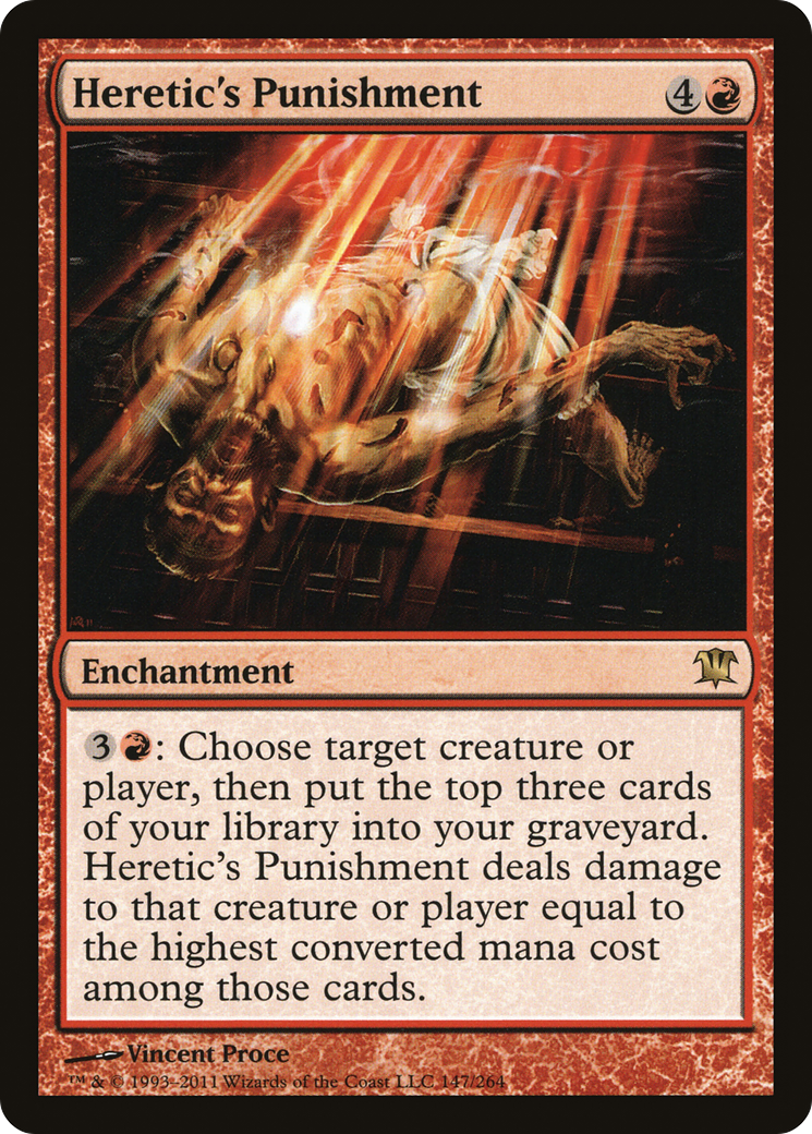 Heretic's Punishment (ISD-147) [Innistrad]