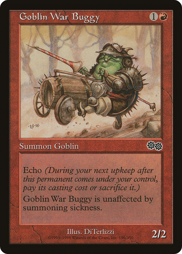 Goblin War Buggy (USG-196) [Urza's Saga]