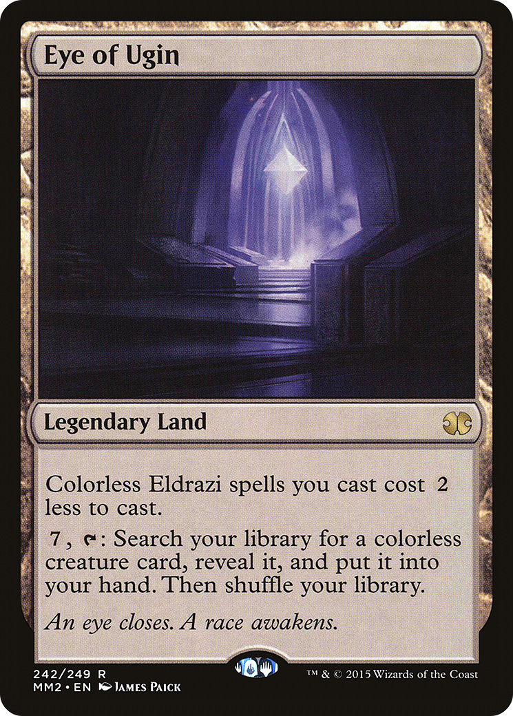 Eye of Ugin (MM2-242) [Modern Masters 2015] Foil
