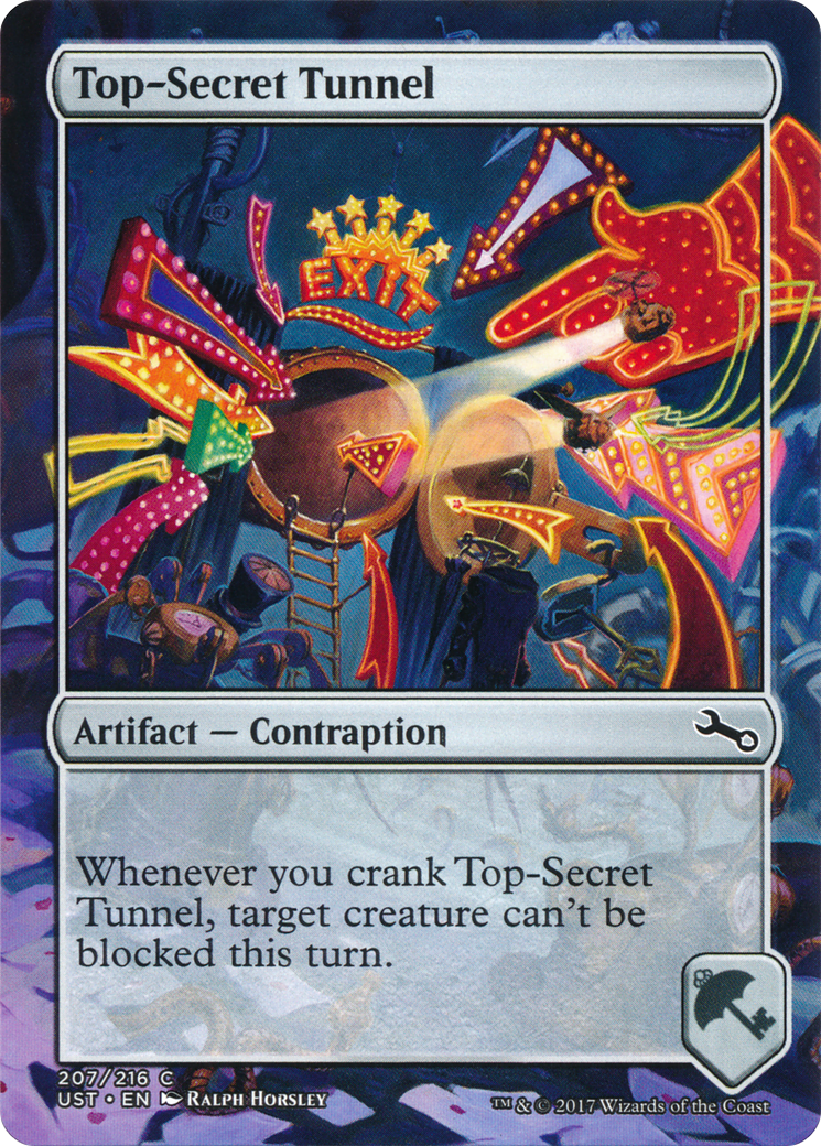 Top-Secret Tunnel (UST-207) (Borderless) [Unstable] Foil