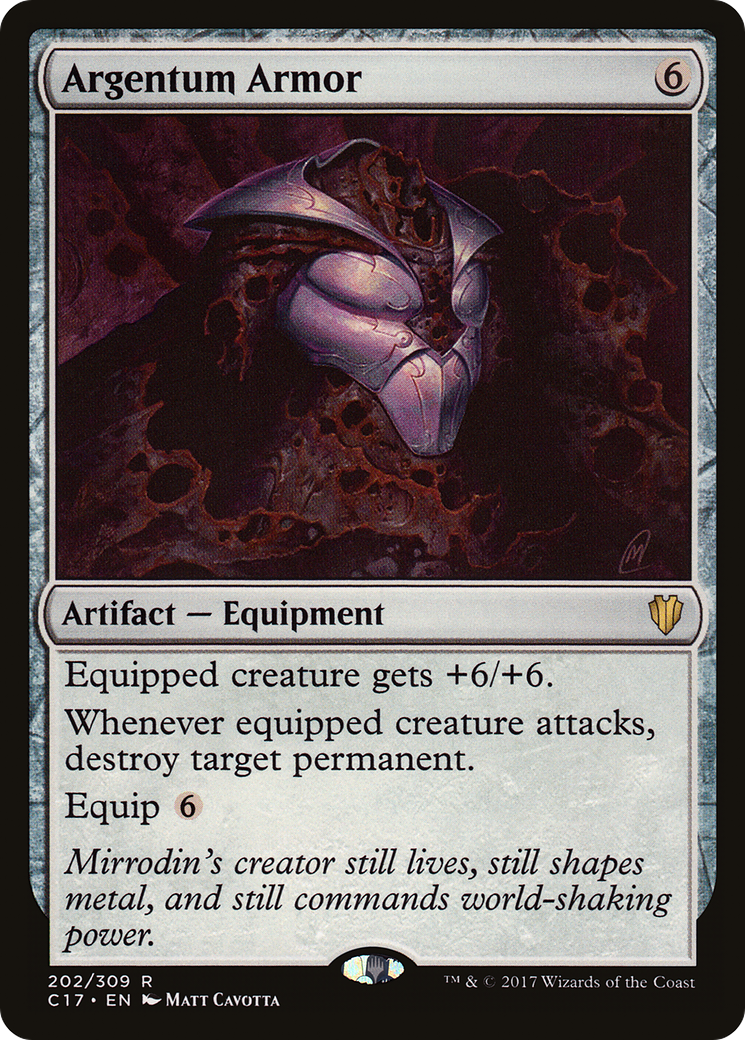 Argentum Armor (C17-202) [Commander 2017]