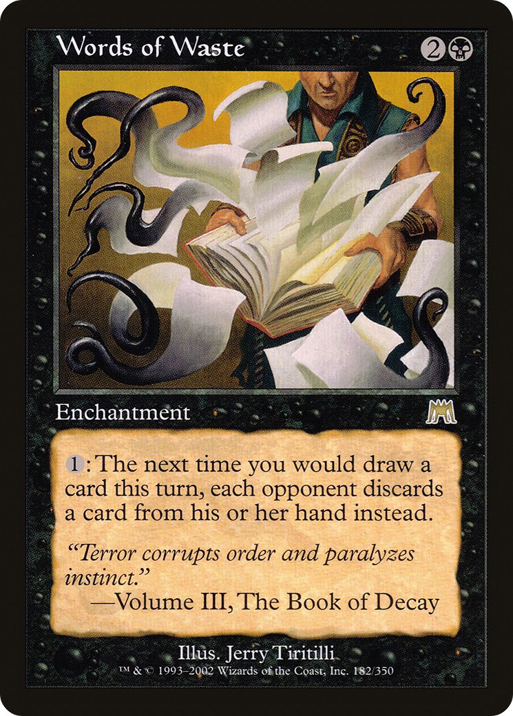 Words of Waste (ONS-182) [Onslaught]