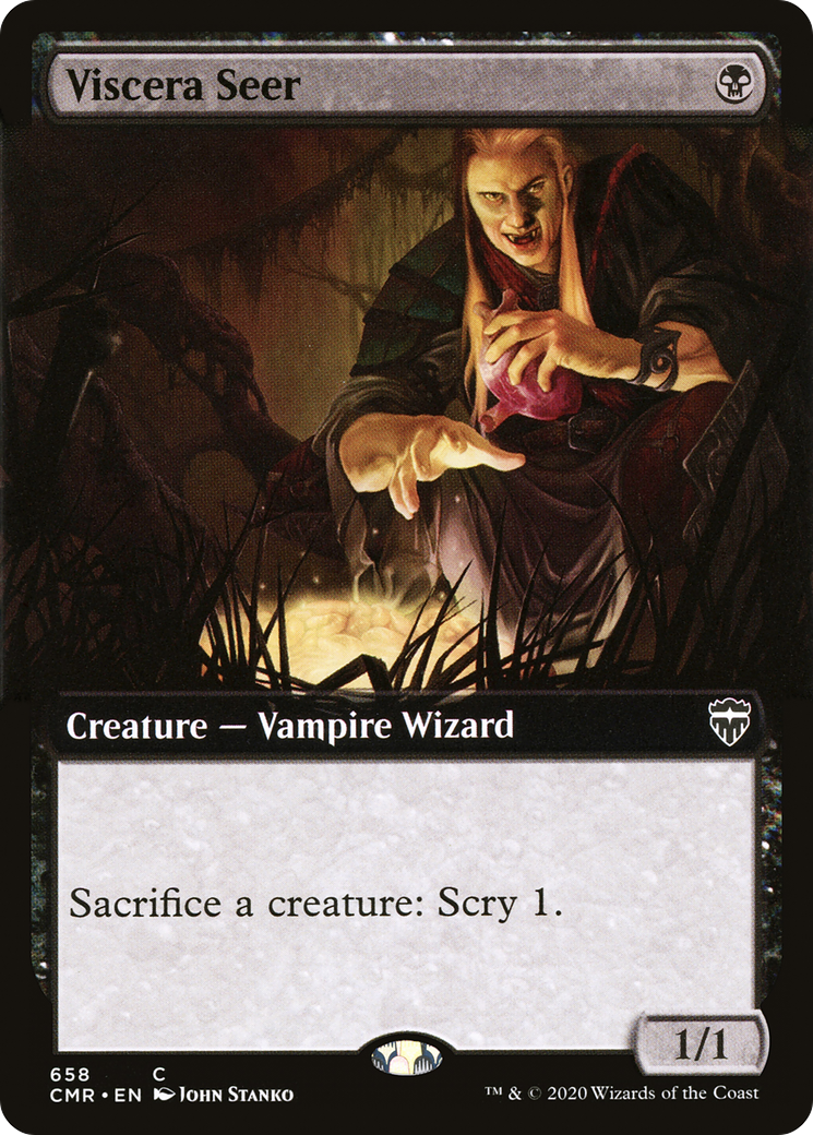 Viscera Seer (Extended Art) (CMR-658) [Commander Legends]