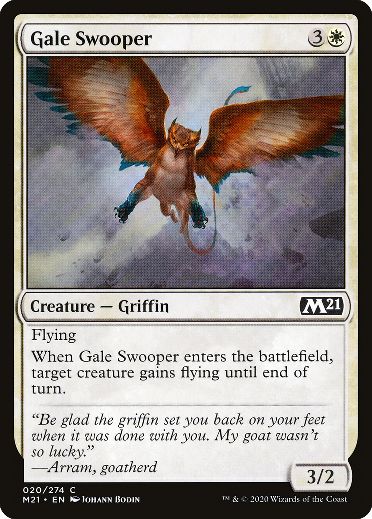 Gale Swooper (M21-020) [Core Set 2021]