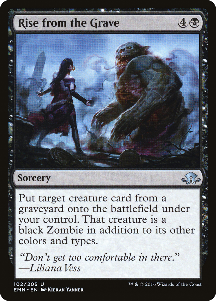 Rise from the Grave (EMN-102) [Eldritch Moon] Foil