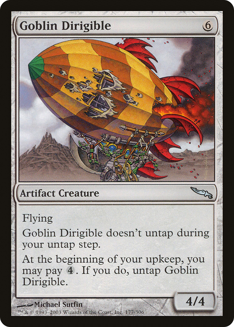 Goblin Dirigible (MRD-177) [Mirrodin] Foil