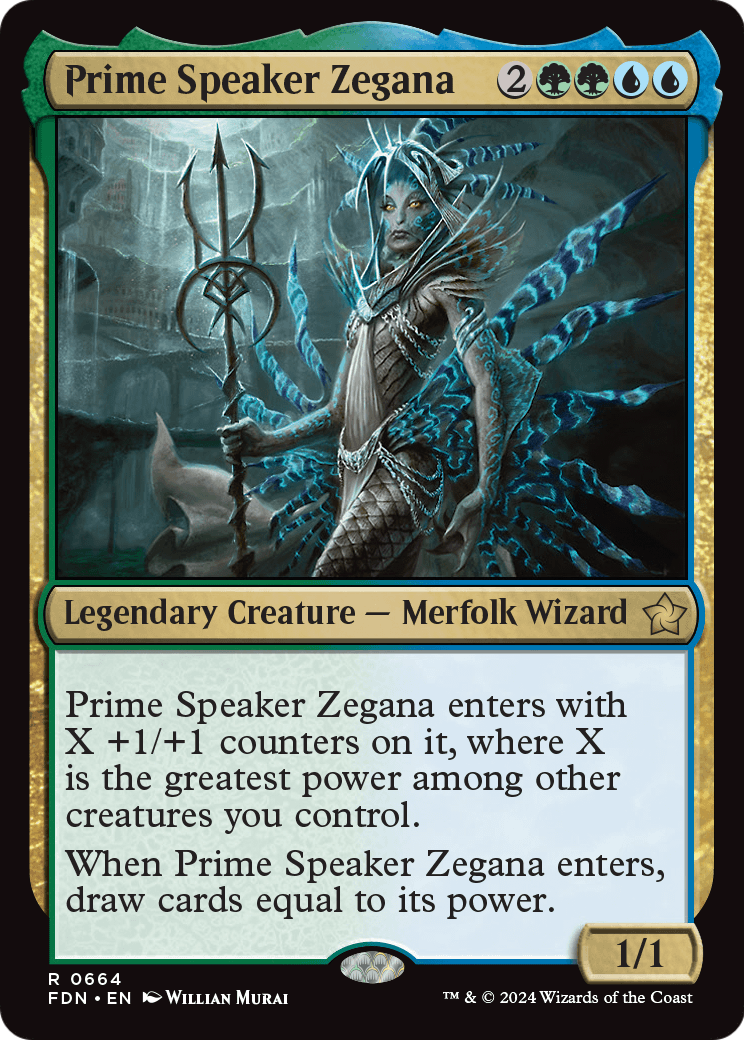 Prime Speaker Zegana (FDN-664) [Foundations]