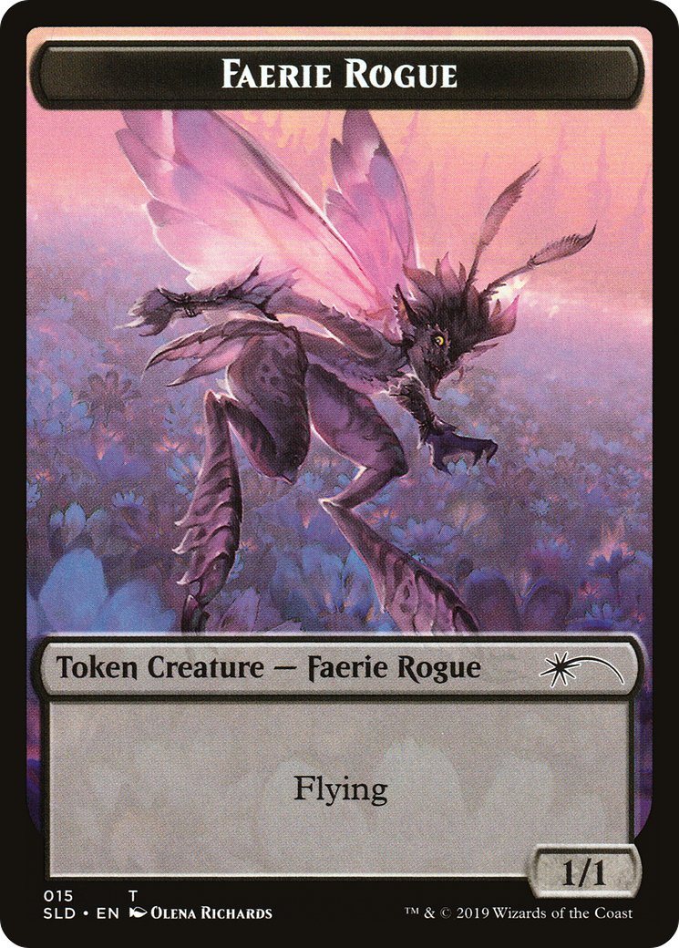 Faerie Rogue Token (SLD-015) [Secret Lair Drop]