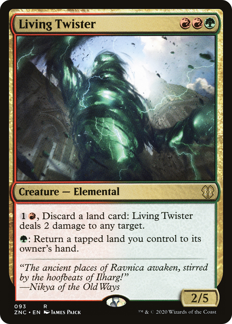 Living Twister (ZNC-093) [Zendikar Rising Commander]