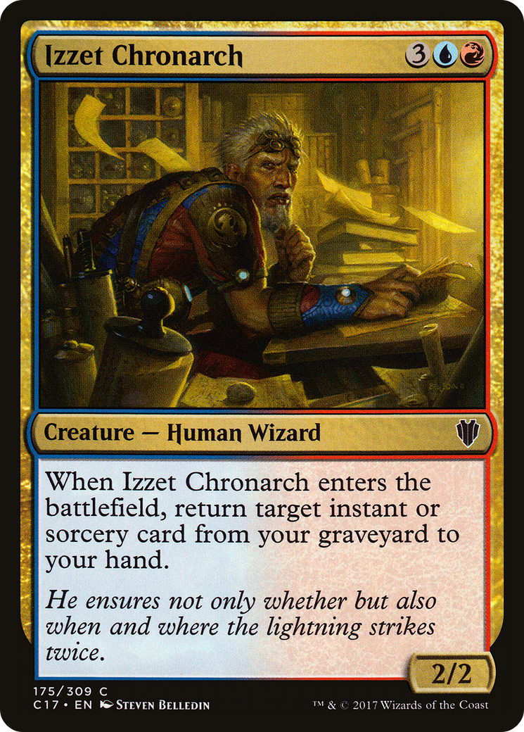 Izzet Chronarch (C17-175) [Commander 2017]