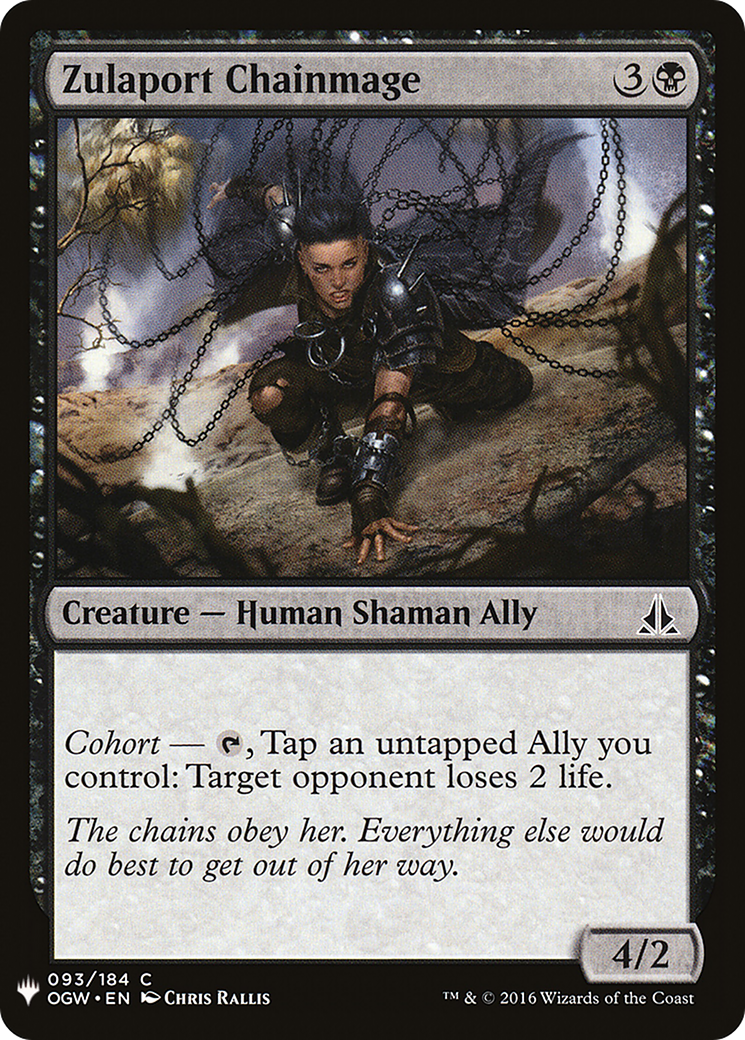 Zulaport Chainmage (LIST-OGW-93) [The List]