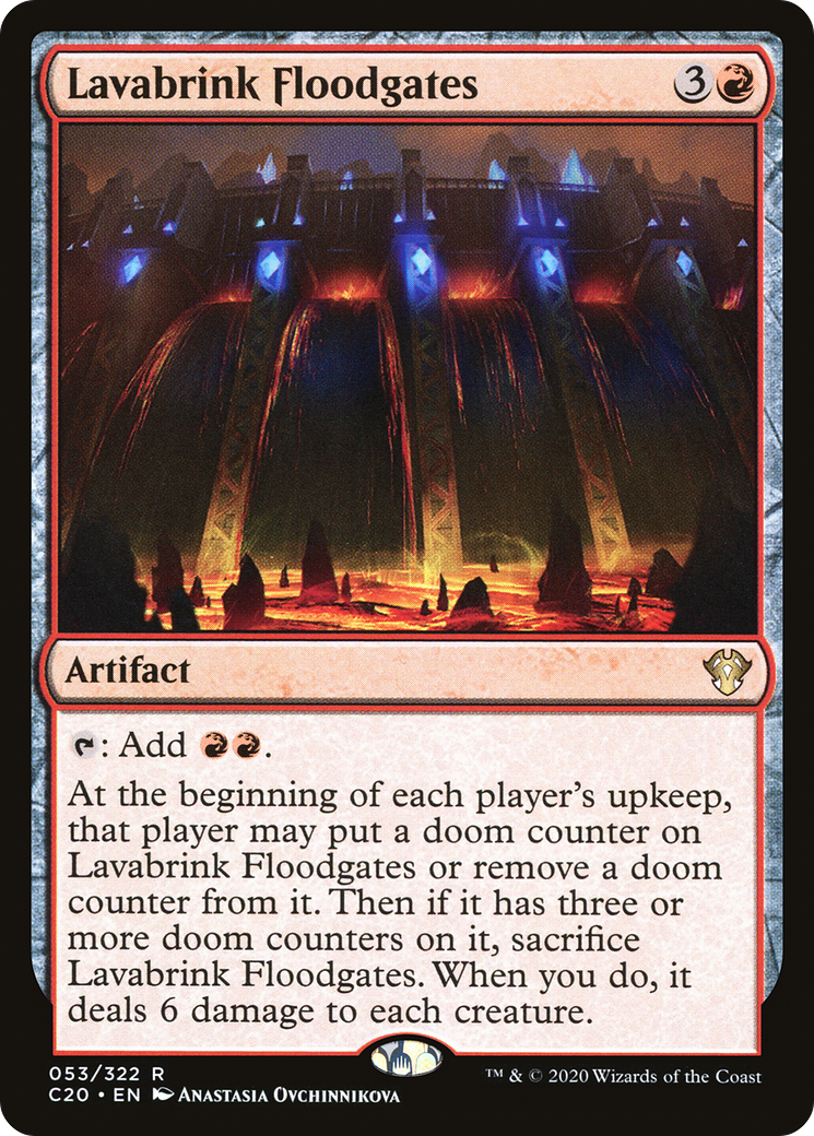 Lavabrink Floodgates (C20-053) [Commander 2020]