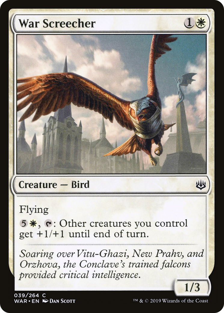 War Screecher (WAR-039) [War of the Spark] Foil