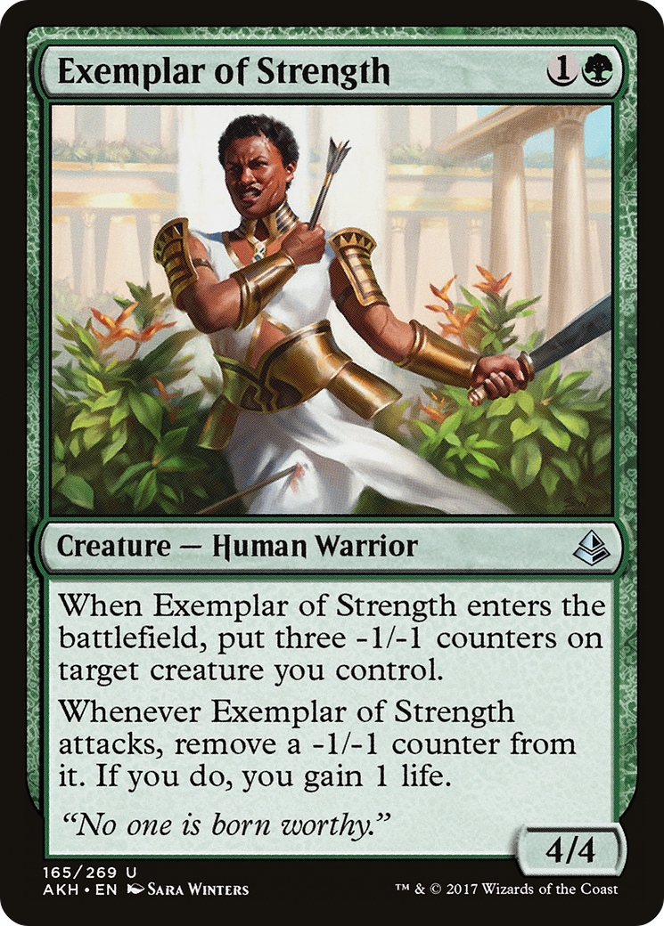 Exemplar of Strength (AKH-165) [Amonkhet]