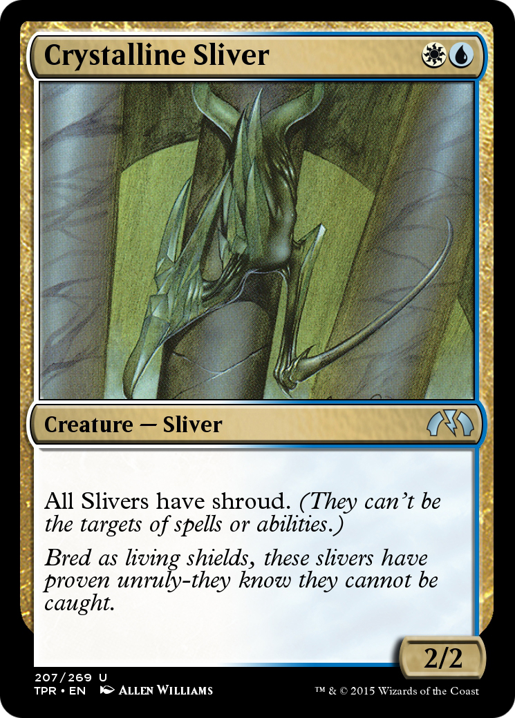 Crystalline Sliver (TPR-207) [Tempest Remastered] Foil