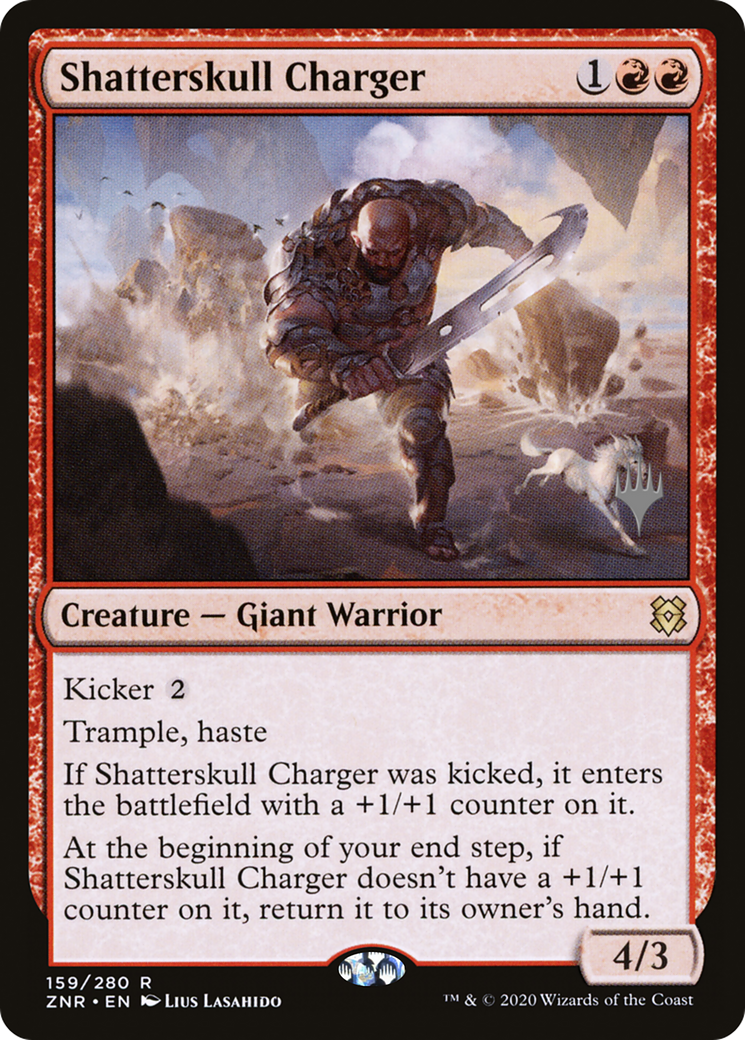 Shatterskull Charger (PPZNR-159) [Promo Pack: Zendikar Rising Promos] Foil