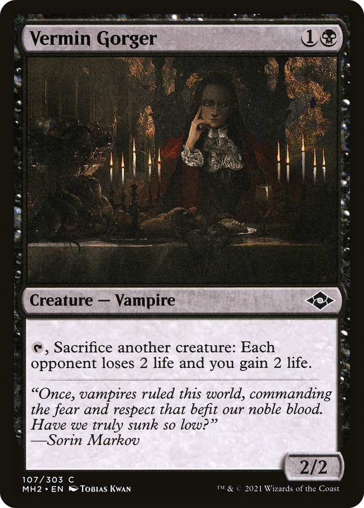 Vermin Gorger (MH2-107) [Modern Horizons 2] Foil