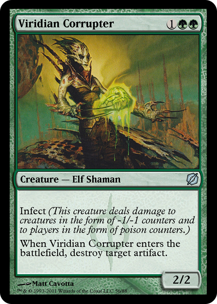 Viridian Corrupter (TD2-056) [Duel Decks: Mirrodin Pure vs. New Phyrexia]