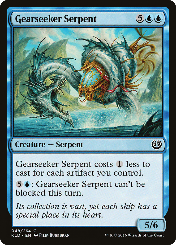Gearseeker Serpent (KLD-048) [Kaladesh]