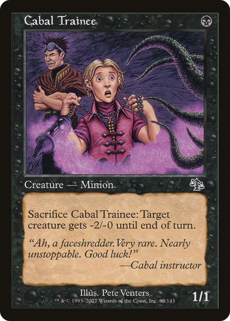 Cabal Trainee (JUD-063) [Judgment]