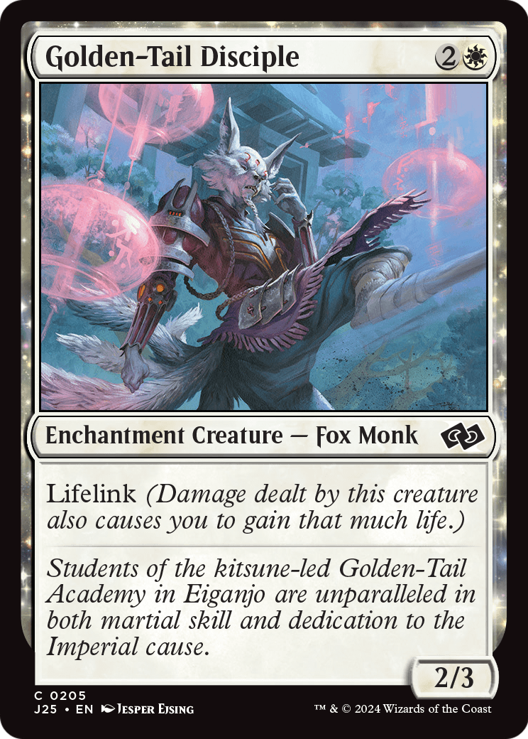 Golden-Tail Disciple (J25-205) [Foundations Jumpstart]