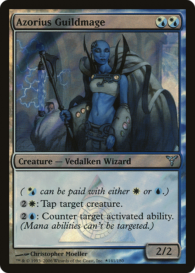 Azorius Guildmage (LARP-141) [Dissension Promos] Foil