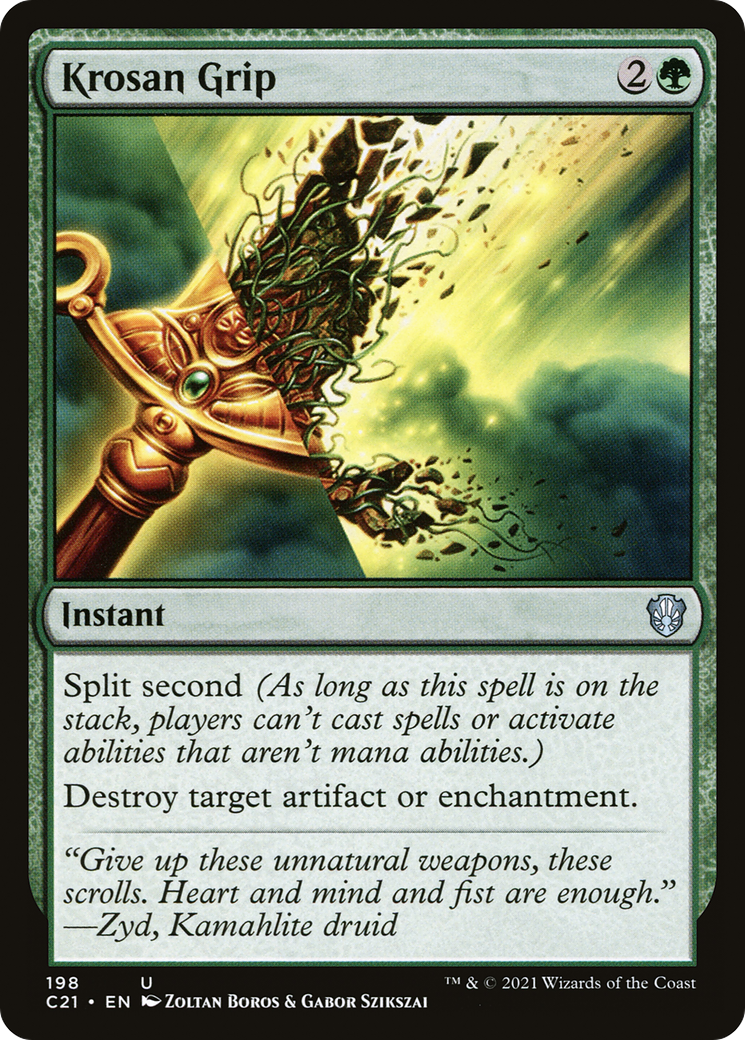 Krosan Grip (C21-198) [Commander 2021]