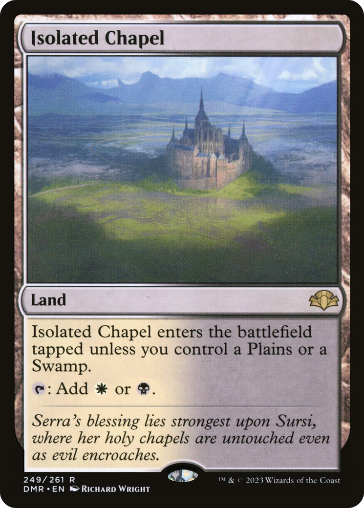 Isolated Chapel (DMR-249) [Dominaria Remastered] Foil