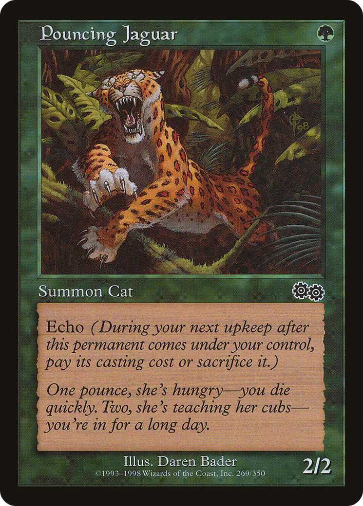 Pouncing Jaguar (USG-269) [Urza's Saga]