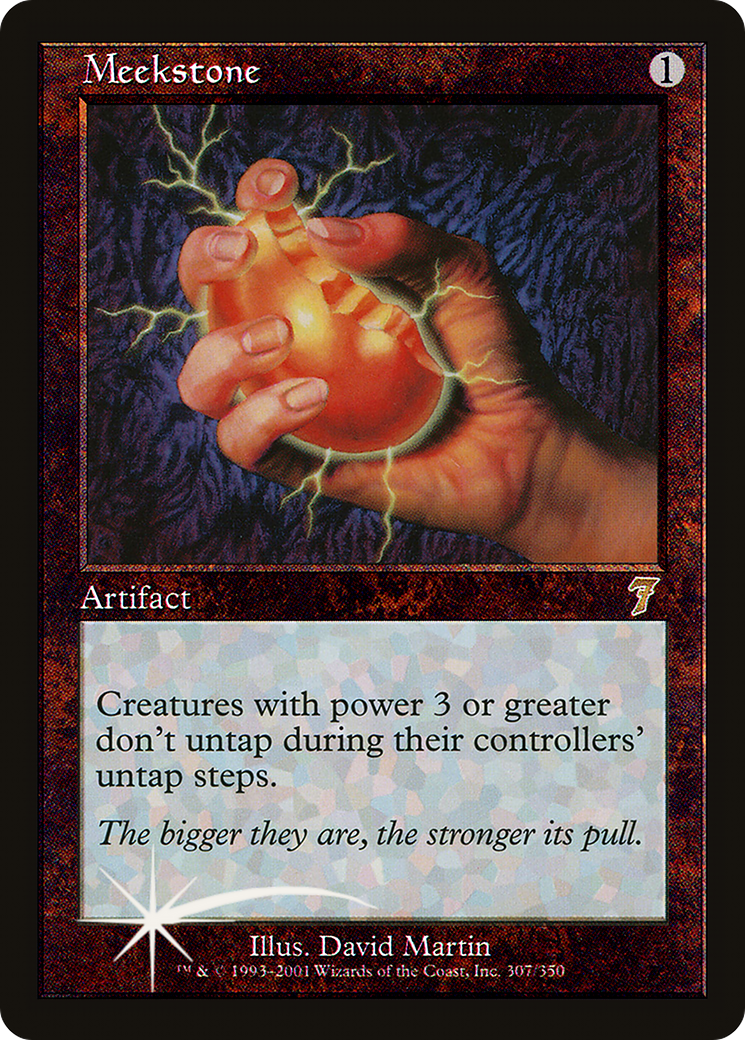 Meekstone (7ED-307★) [7th Edition] Foil