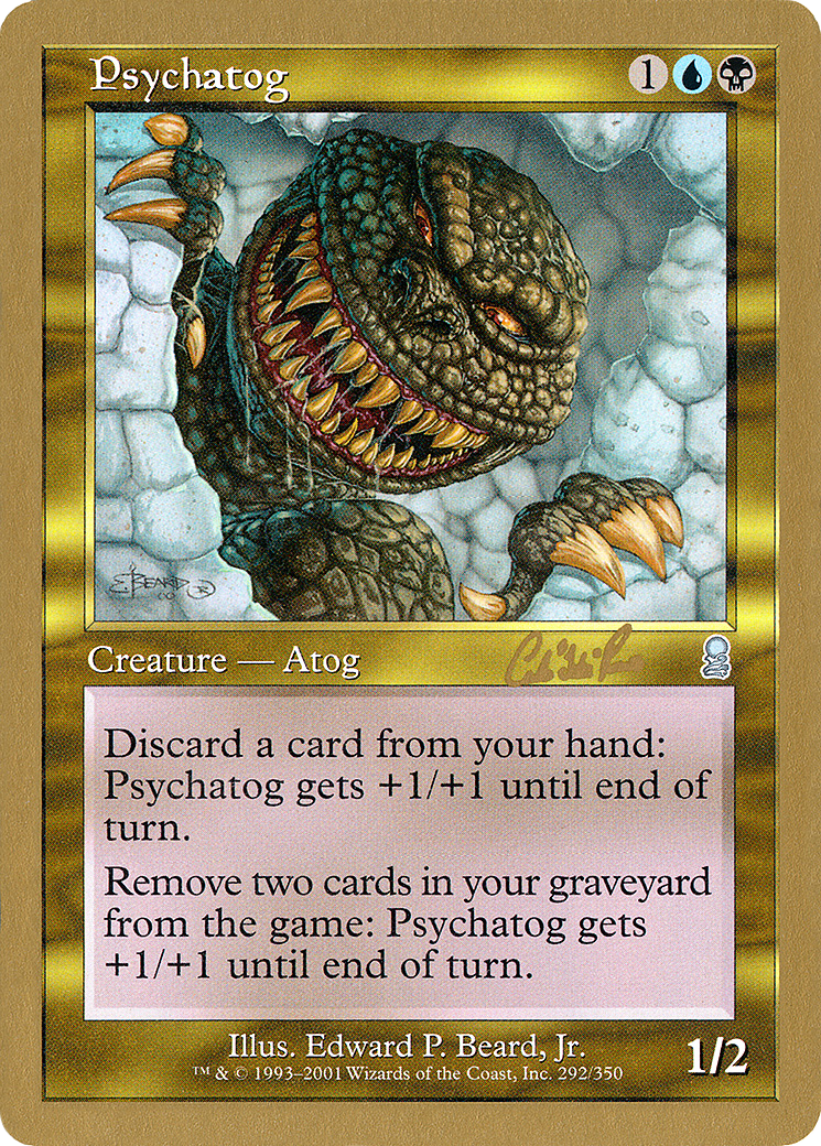 Psychatog - 2002 Carlos Romao (ODY) [World Championship Decks 2002]