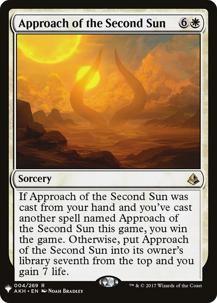 Approach of the Second Sun (LIST-AKH-4) [The List]