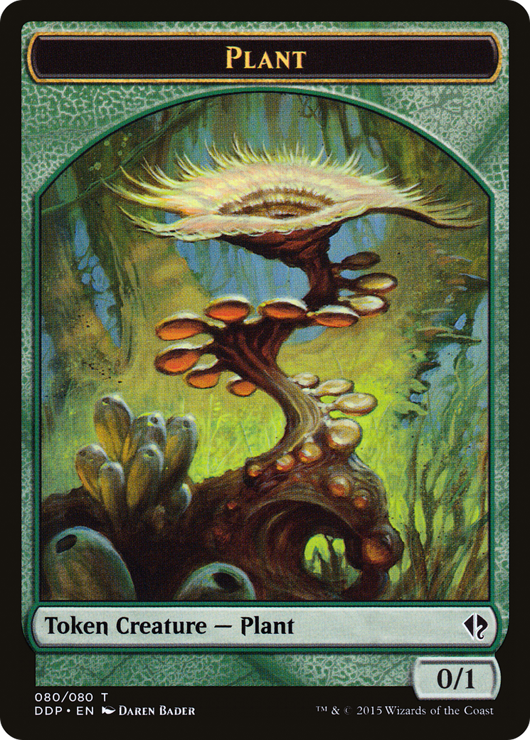 Plant Token (DDP-080) [Duel Decks: Zendikar vs. Eldrazi]