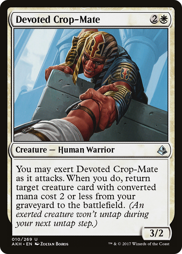 Devoted Crop-Mate (AKH-010) [Amonkhet]