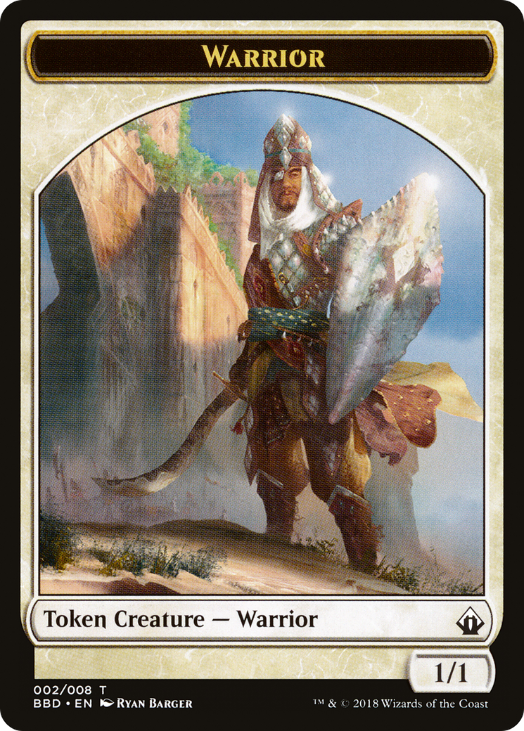 Warrior Token (BBD-002) [Battlebond Tokens]