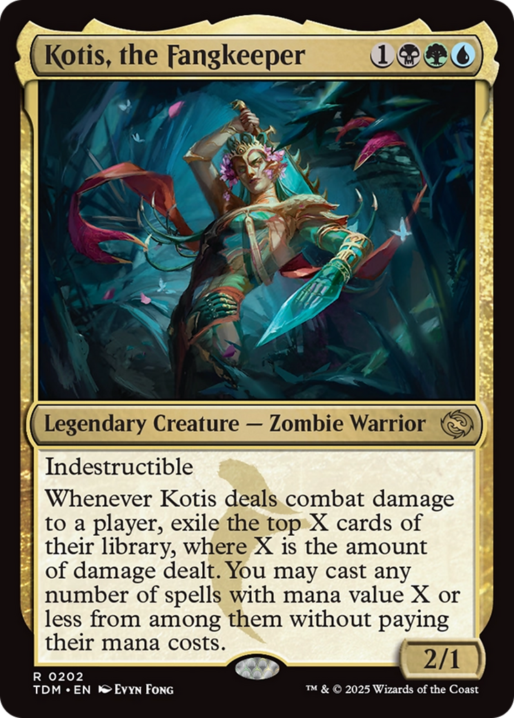 Kotis, the Fangkeeper (TDM-202) [Tarkir: Dragonstorm] Foil