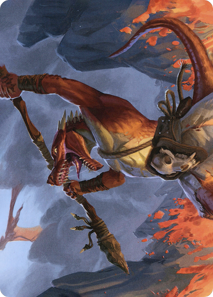 Minion of the Mighty // Kobold (AAFR-022) (Borderless) [Adventures in the Forgotten Realms Art Series] Foil