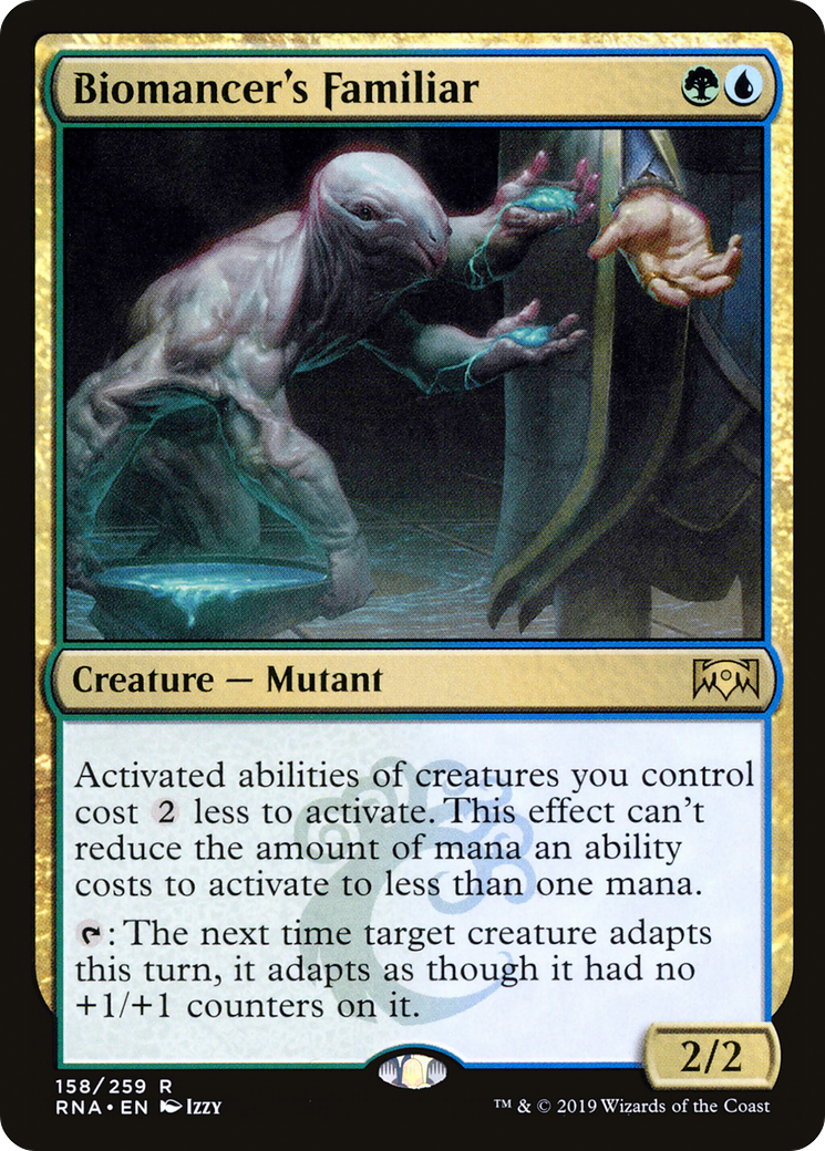 Biomancer's Familiar (RNA-158) [Ravnica Allegiance] Foil