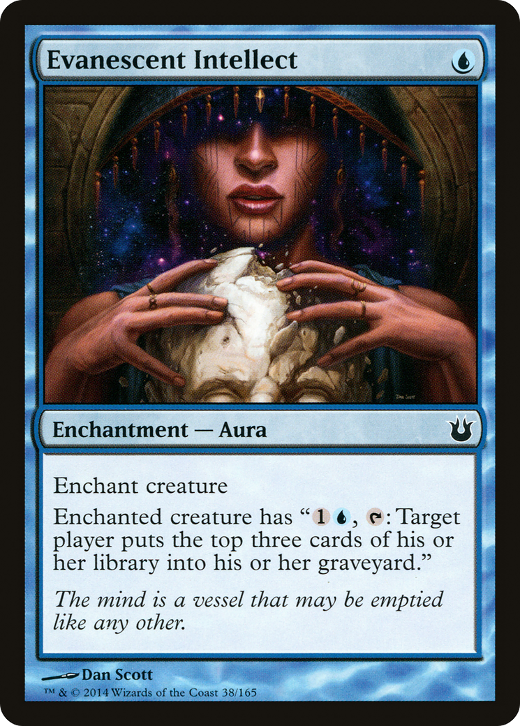 Evanescent Intellect (BNG-038) [Born of the Gods] Foil