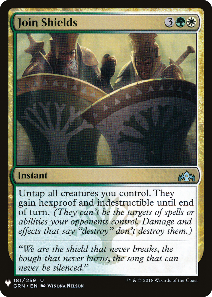Join Shields (LIST-GRN-181) [The List]