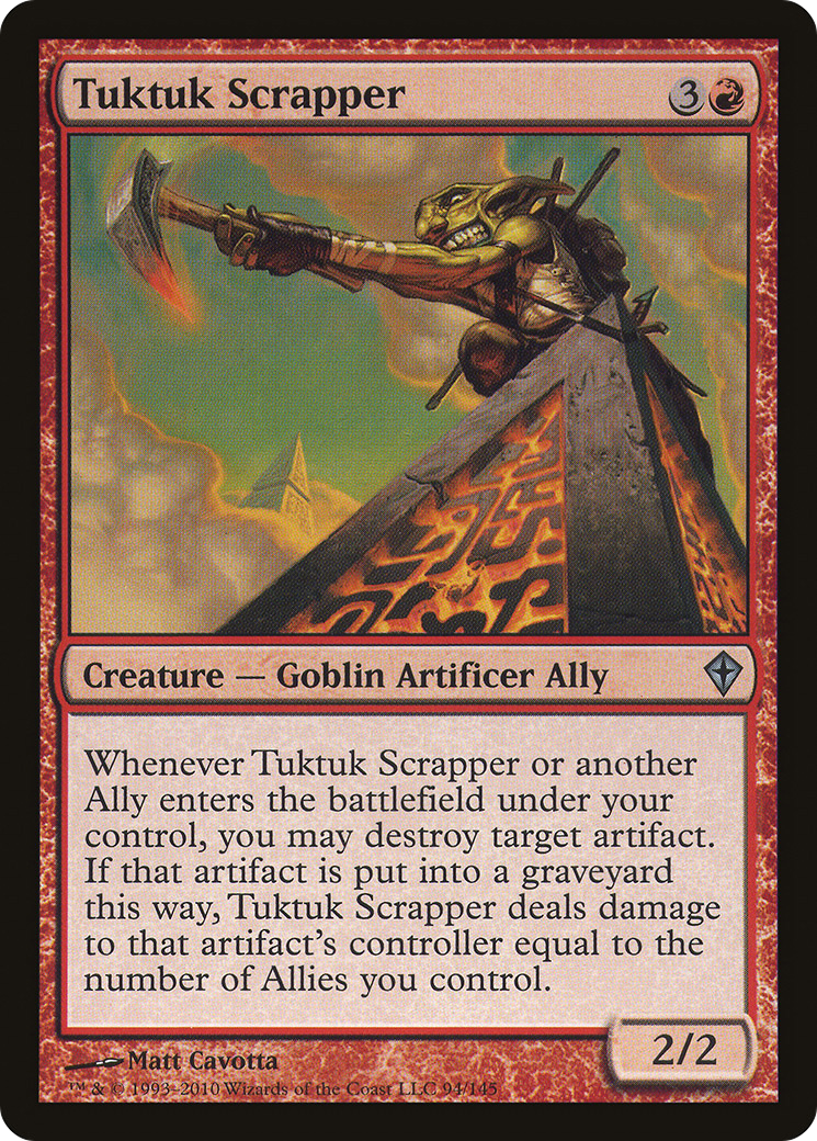 Tuktuk Scrapper (WWK-094) [Worldwake] Foil