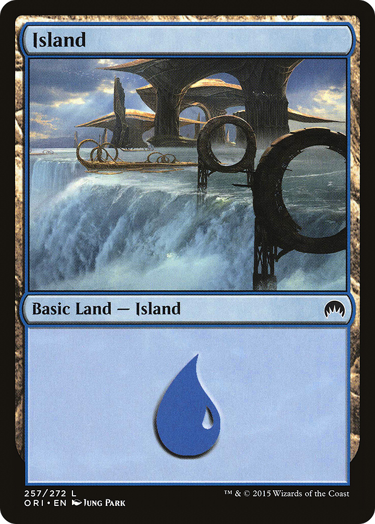Island (ORI-257) [Magic Origins]