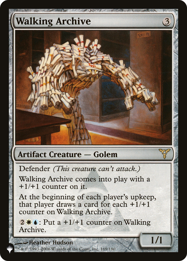 Walking Archive (LIST-DIS-169) [The List]