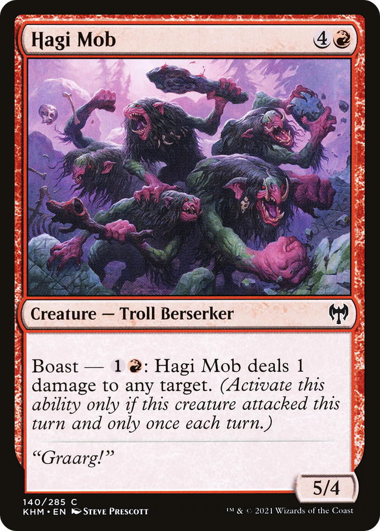 Hagi Mob (KHM-140) [Kaldheim] Foil