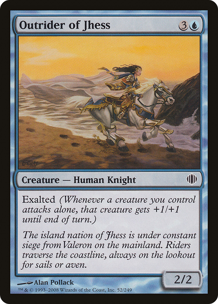 Outrider of Jhess (ALA-052) [Shards of Alara]