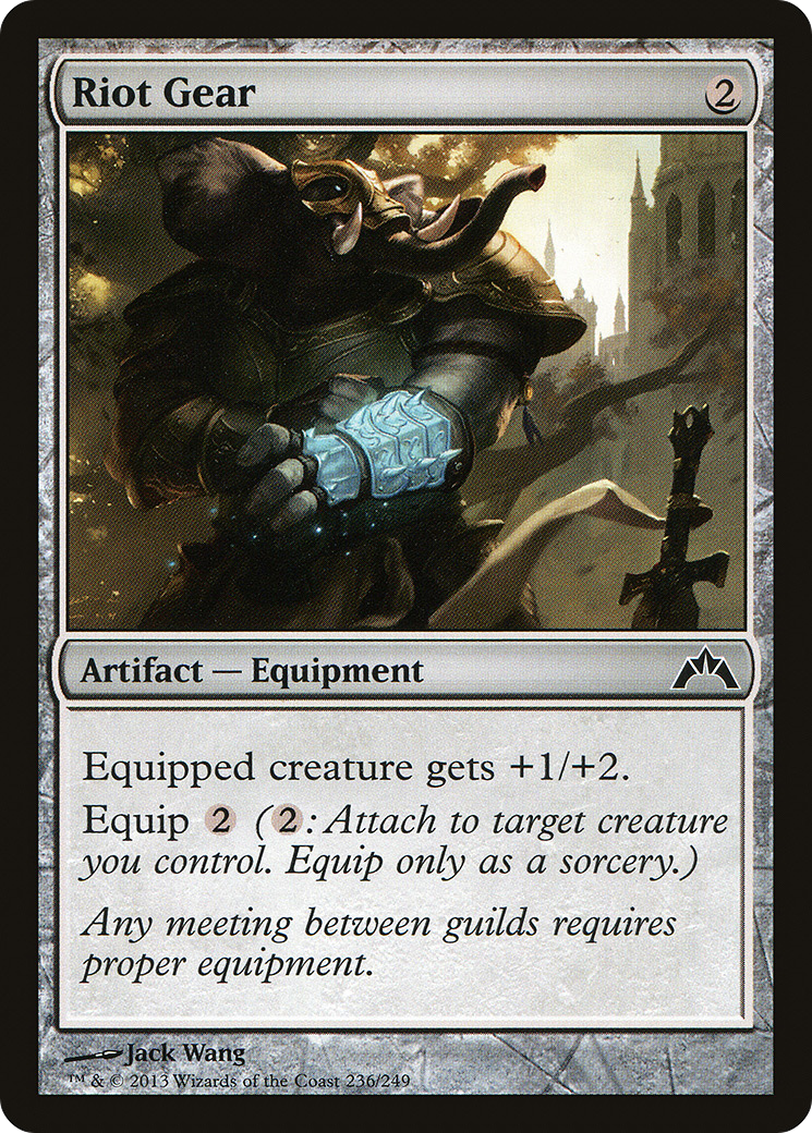 Riot Gear (GTC-236) [Gatecrash] Foil