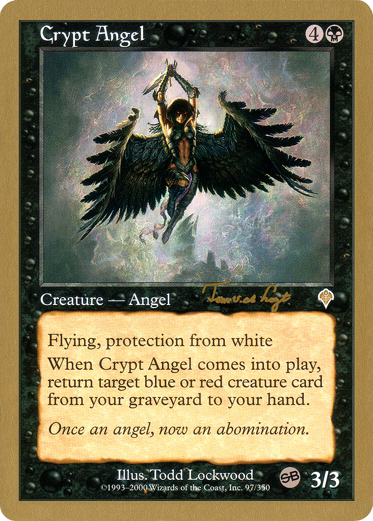 Crypt Angel - 2001 Tom van de Logt (INV) (SB) [World Championship Decks 2001]