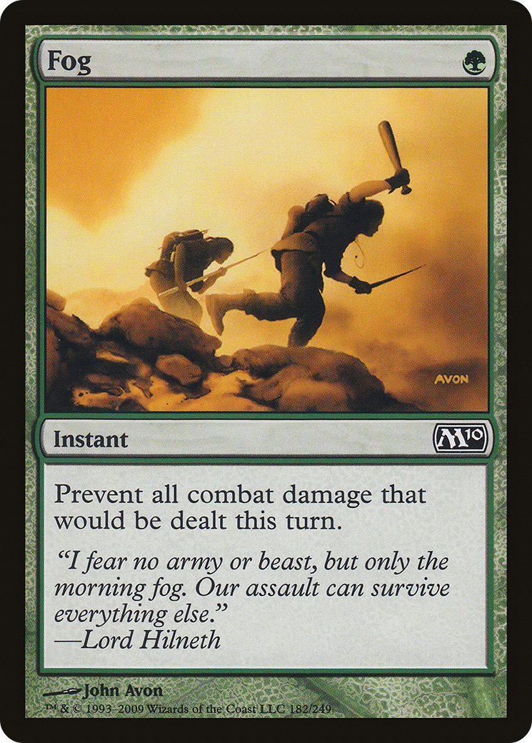 Fog (M10-182) [Magic 2010] Foil